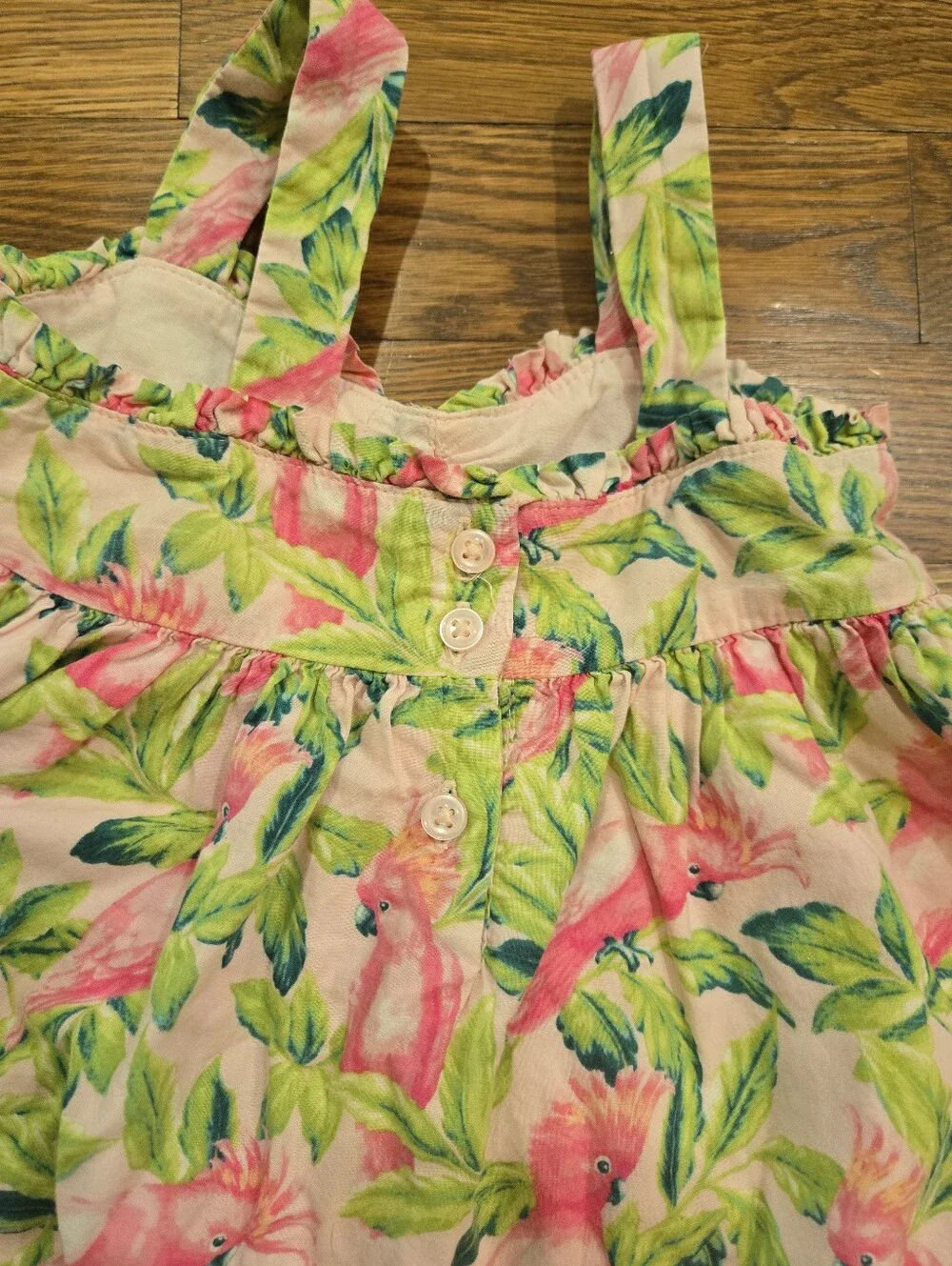 Janie and Jack Girls 2T Floral Sun Dress Bundle 2 Piece